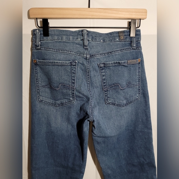 7 For All Mankind Kimmie Bootcut Jeans, size 27 - Picture 8 of 9